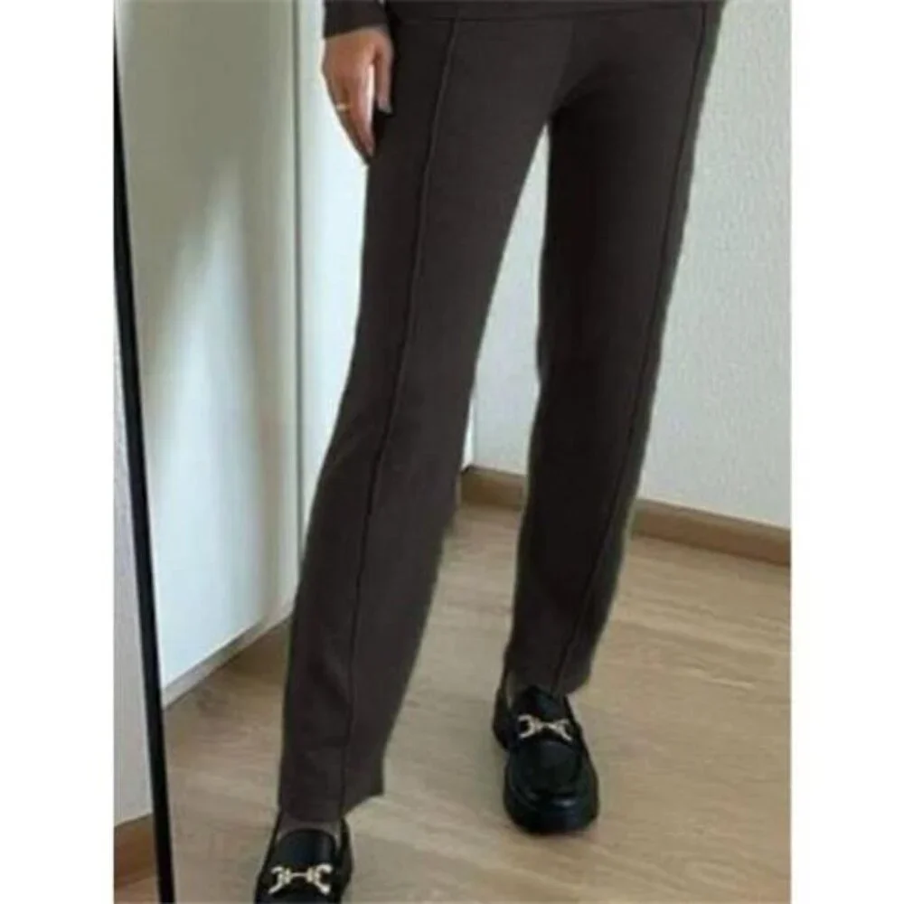 Long Sleeve Top and Pants Sweater Set